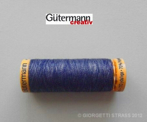 Gutermann - Filo Da Cucito Multiuso In Poliestere, Per Macchine Da Cucire E Cucire A Mano, Bobina Da 100 M, Colore 64-5 X 100 M - 12