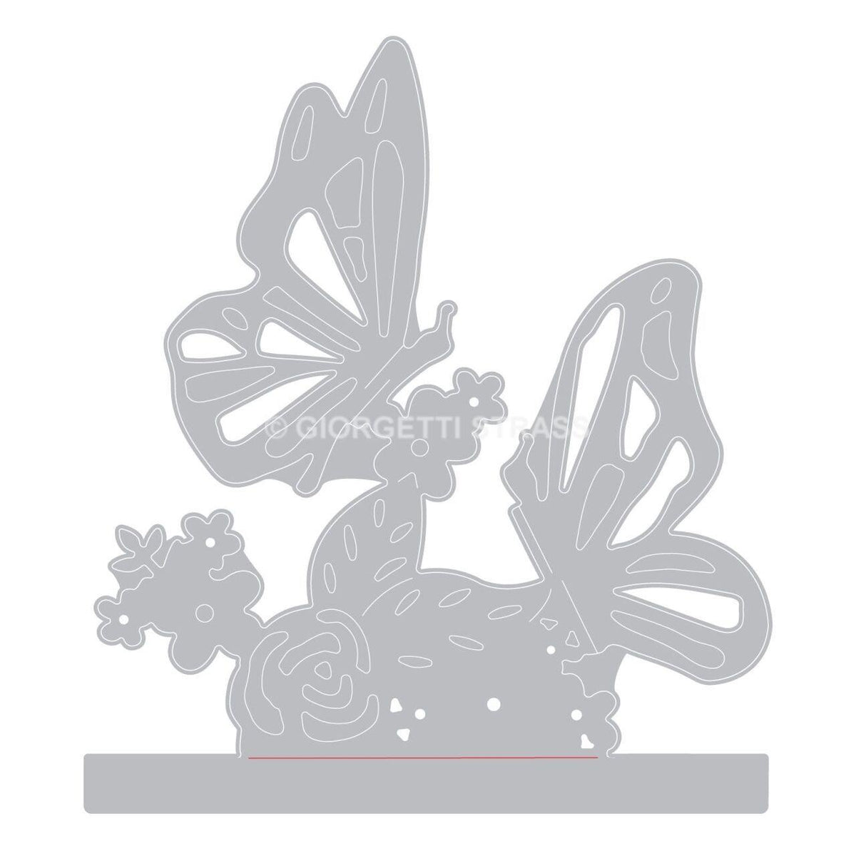Fustella Sizzix Thinlits Plus Love Birds 3-D Floral 2 Fustella Sizzix Thinlits Plus Love Birds 3-D Floral 2