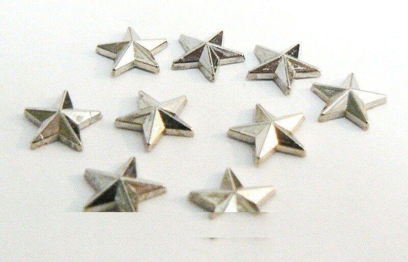 BORCHIA A PALLA 10mm 25pz ORO Gold Hotfix Termoadesive Borchie Cupola - Foto 5