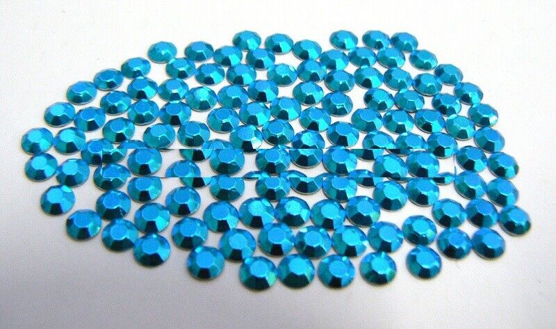 BORCHIA A PALLA 10mm 25pz ORO Gold Hotfix Termoadesive Borchie Cupola - Foto 8