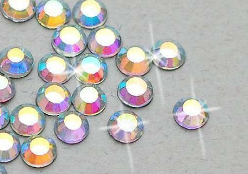 20 Strass Termoadesivi 10mm Azzurro Cielo: Brillantini Hotfix Fai Da Te Per Abiti E Accessori - 2