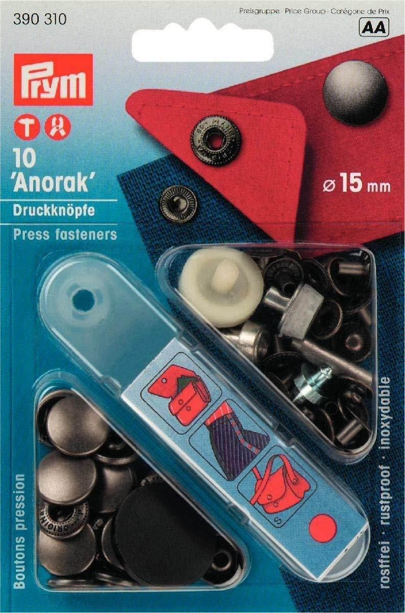 Set Pinza Per Bottoni A Pressione 15mm - 30 Bottoni Automatici Con Attrezzi Per Cucito - Foto 2