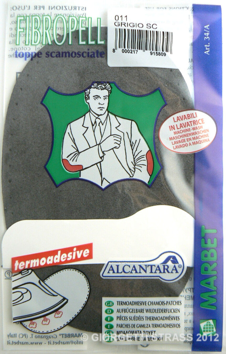 Toppe Termoadesive Mini Marbet - Jersey Grigio Chiaro, Per Riparare Strappi Su Abbigliamento Bambini - Foto 7