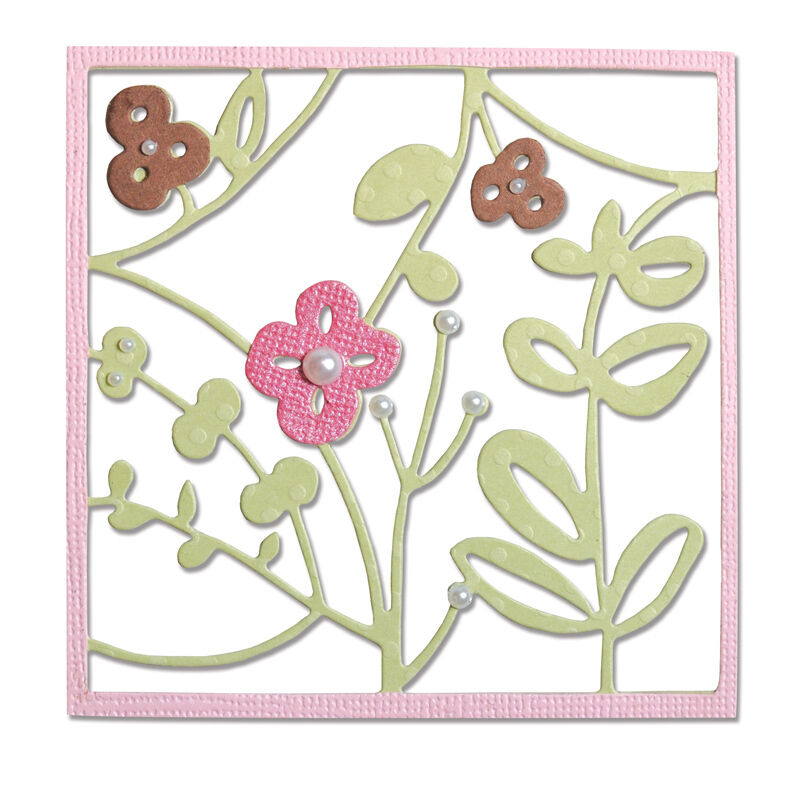 Fustella Fustelle Big Shot Plus PRO Fiore Fiori Rosa Rose 3D 660831 Cut Emboss Stencil Carta cartoncino Ellison
