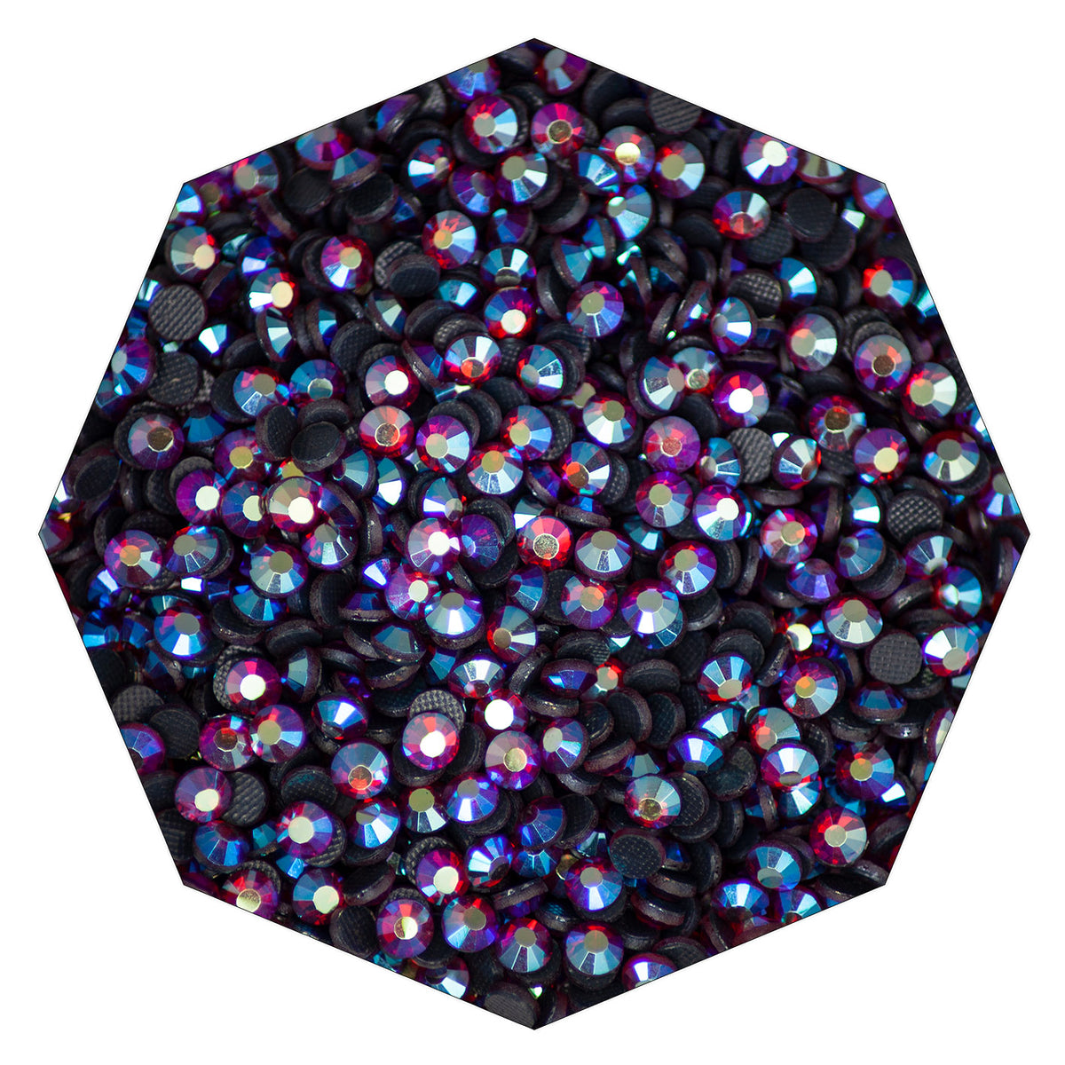 300 Strass Thermocollants Rouges AB Pour Tissus Et Vêtements - Taille SS16 (4mm)