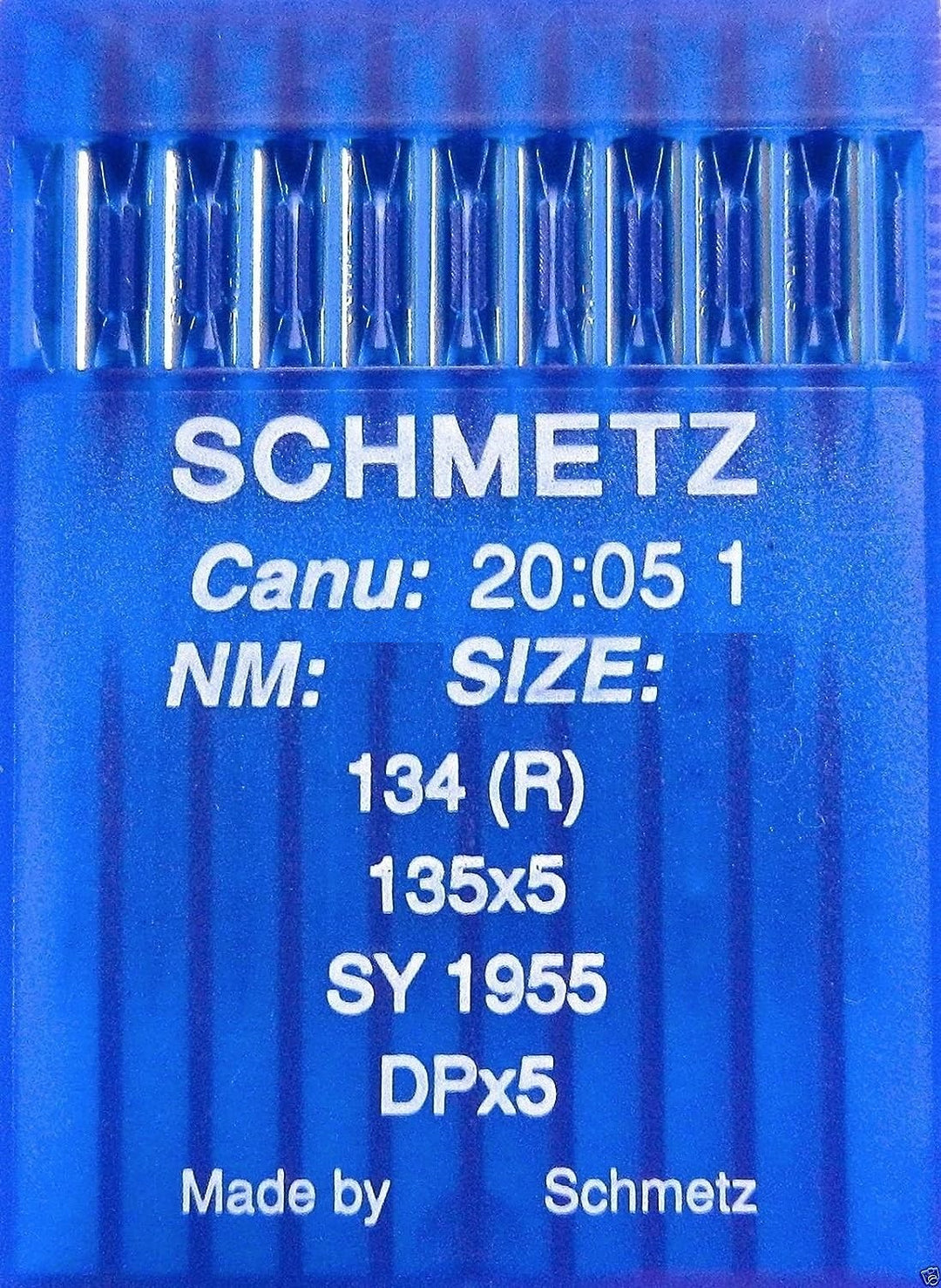 SCHMETZ Set di aghi per macchina da cucire | 5 Aghi universali | 5 Aghi SCHMETZ Set di aghi per macchina da cucire | 5 Aghi universali | 5 Aghi