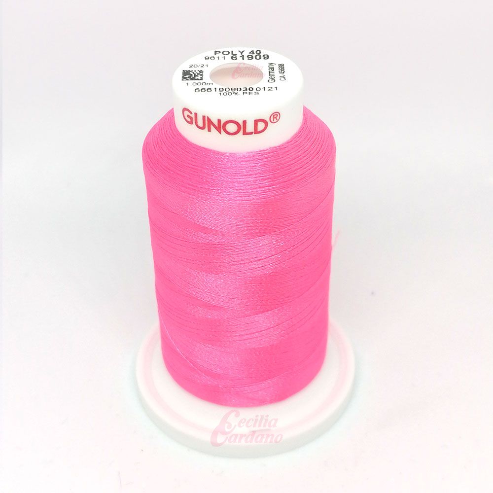 Filo da ricamo - rod bulding - GUNOLD POLY 40 colore 61909 rosa chiaro ...