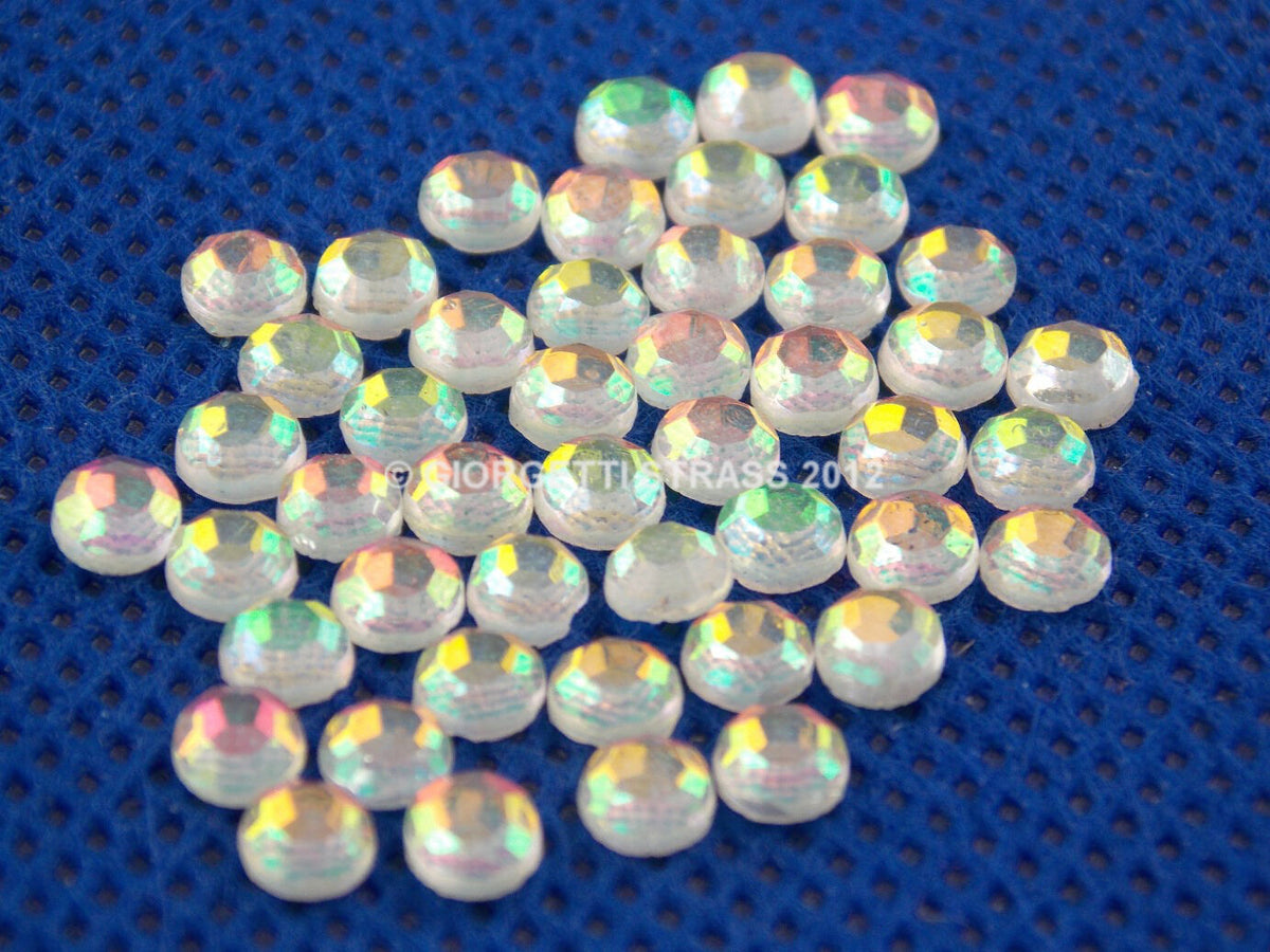 Cristalli Per Decorazione Strass Termoadesivi Quadrati, Hotfix