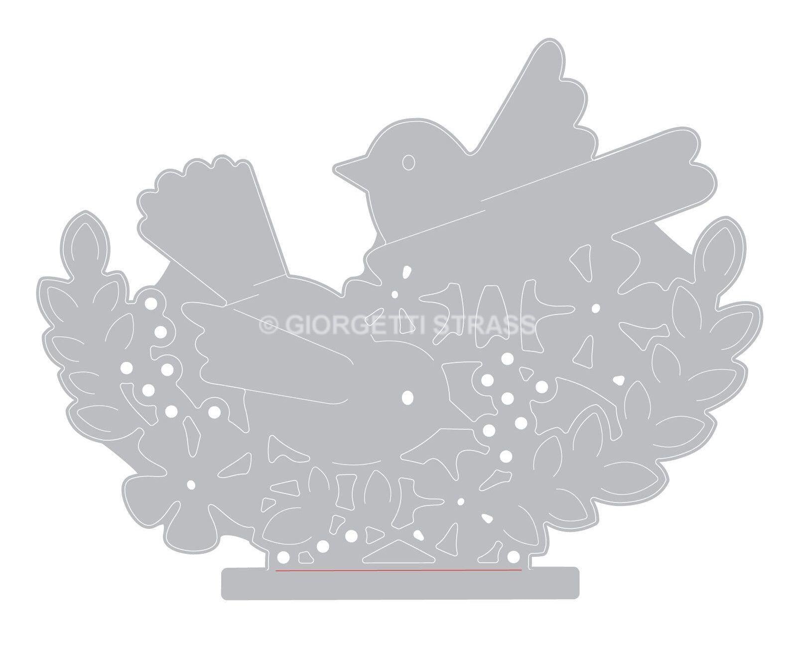 Fustella Sizzix Thinlits Merry Christmas