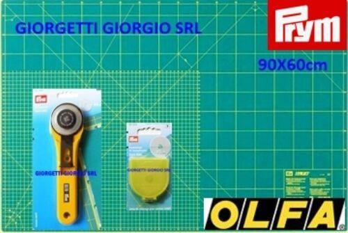 Set 4 Tappetini Da Taglio Autoadesivi 35.8x24.3cm - Griglia Per Taglio Precisione Quilting E Fai Da Te - Foto 3