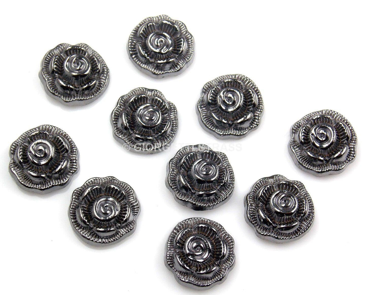 Trimming Shop - Gancio e barra per pantaloni da 9 mm, per riparare pantaloni, gonne, abbigliamento alla moda, progetti artistici e artigianali, metallo, canna di fucile, 9 mm