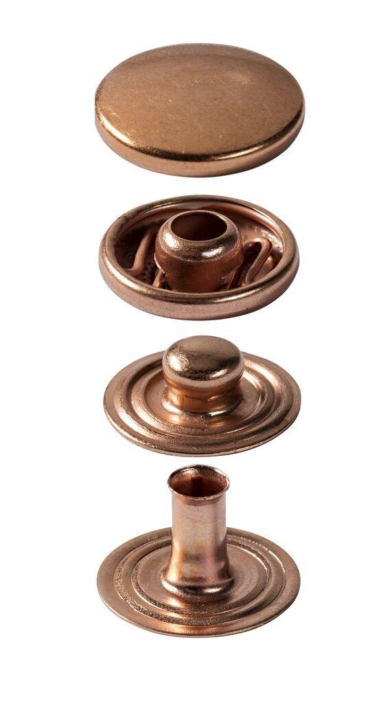 Bottoni Anime Da Ricoprire In Ottone Mm 23 Kit Da 6 Bottoni Pony81405 - Foto 9