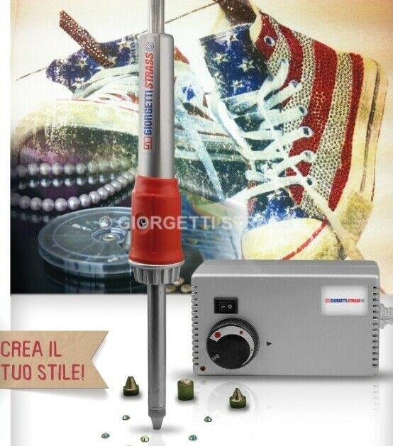 Applicatore Strass Hotfix Afantti - Pistola Termica Con 7 Punte + 3000 Strass Per Vestiti, Scarpe E Artigianato