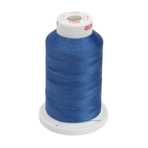 Filo da ricamo - rod bulding - GUNOLD POLY 40 colore 61198 blu ...