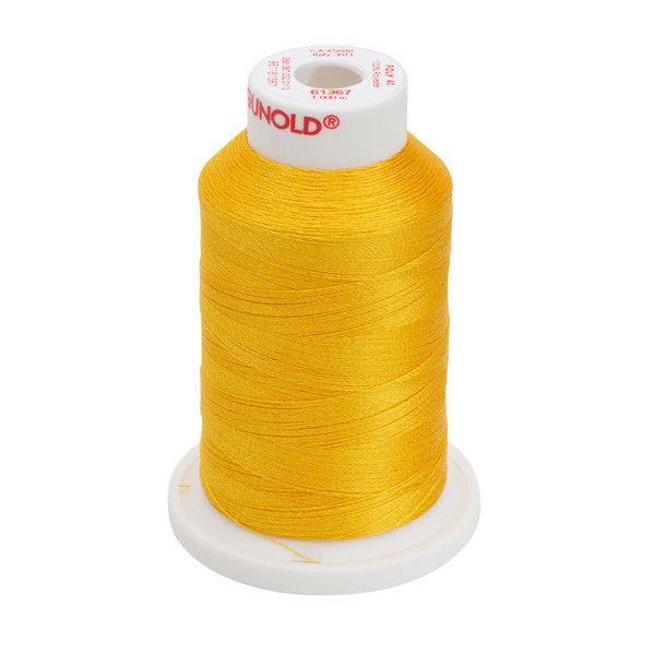 Filo da ricamo - rod bulding - GUNOLD POLY 40 colore 61367 giallo ...