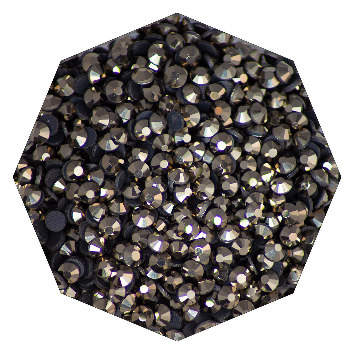Swarovski® Jet Hematite 4mm Sew On (144) Per Pack - Crafters Hub - Foto 3